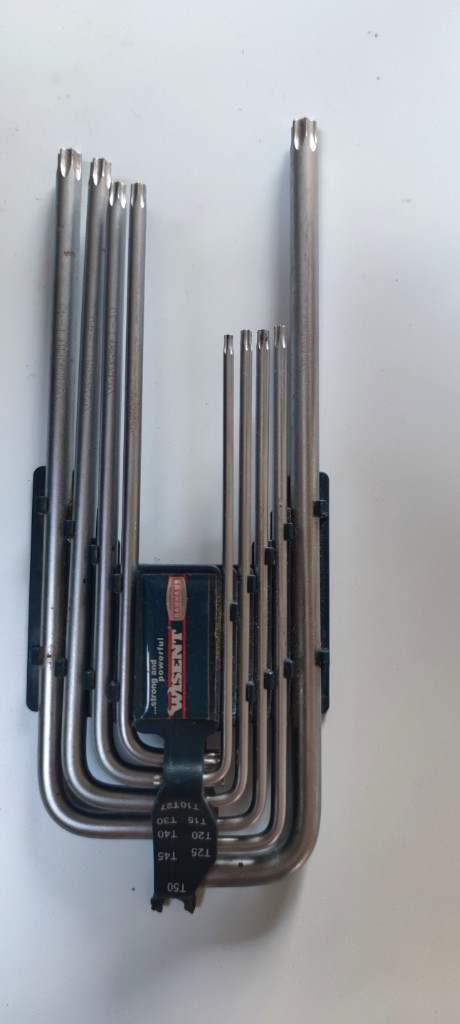 Sæt med Torx-nøgler